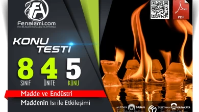 madde ve isi d