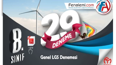 8. Sınıf Fenalemi Deneme-29 1 29 kapak