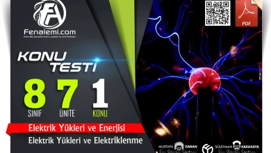 elektirklenme konu testi